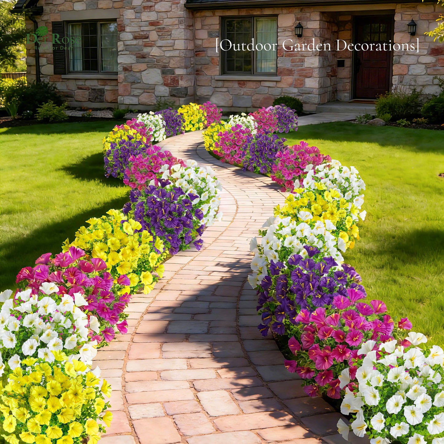 ✨Last Day 60% OFF🌸🌼UV Resistant Artificial Petunias Flowers
