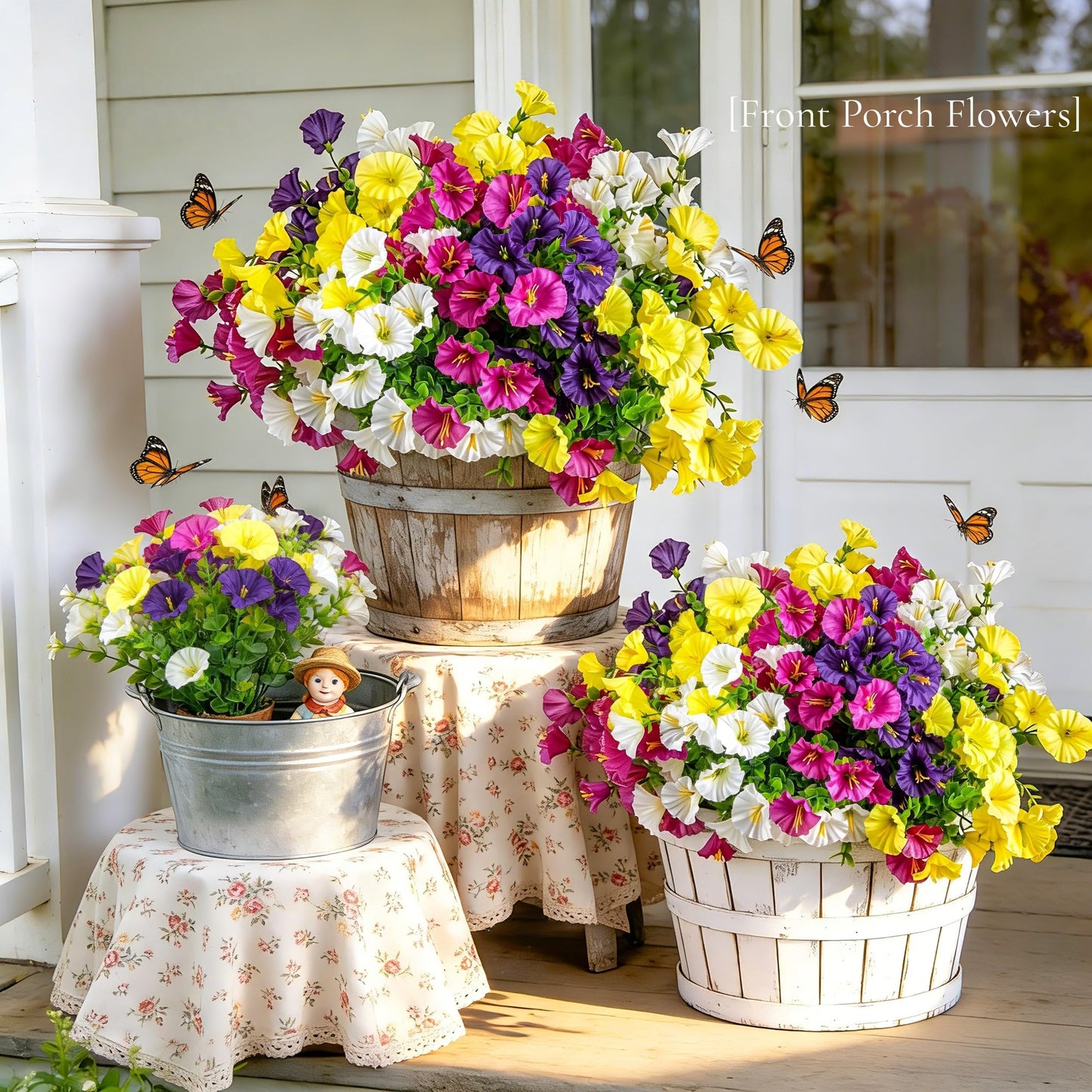 ✨Last Day 60% OFF🌸🌼UV Resistant Artificial Petunias Flowers